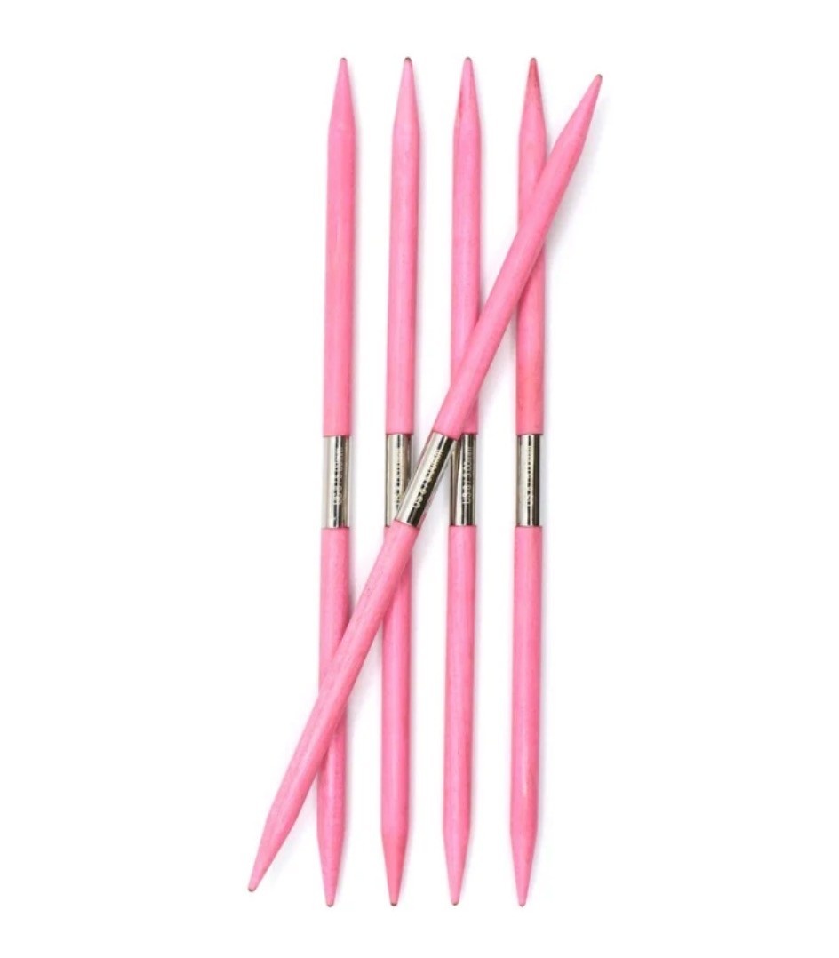 LYKKECRAFTS Lykke BLUSH 6” Double Point Needles US 6 4 mm