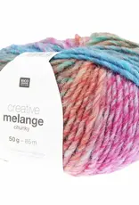 Rico Rico Creative Melange Chunky 46 AQUA MAGENTA