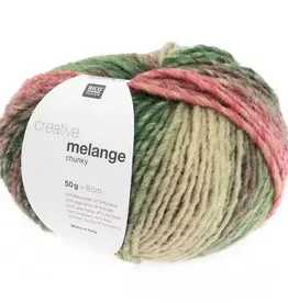Rico Rico Creative Melange Chunky 50 ROSE GREEN