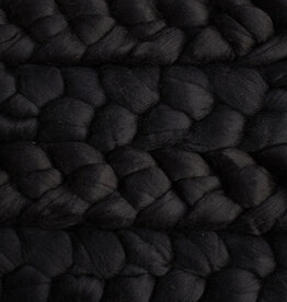 Malabrigo Yarn Malabrigo Cloud Roving 195 BLACK