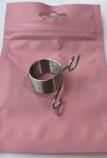 Metal Finger Guide for Tensioning Yarn