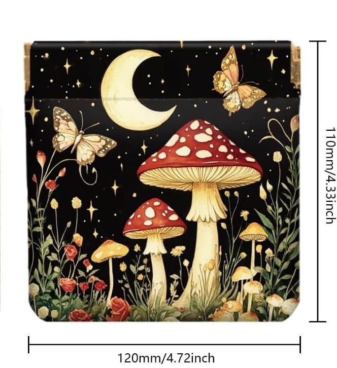 heartstrings Fairy Toadstool Snap Purse for Notions