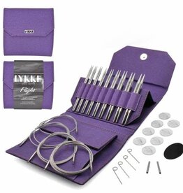 LYKKECRAFTS Lykke Flight Interchangeable Needle Set 5” US 3 - 10.5 PURPLE