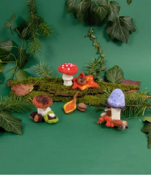 DMC DMC Felting Kit MUSHROOMS
