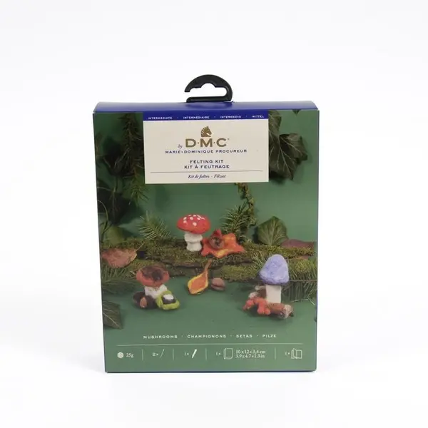 DMC DMC Felting Kit MUSHROOMS