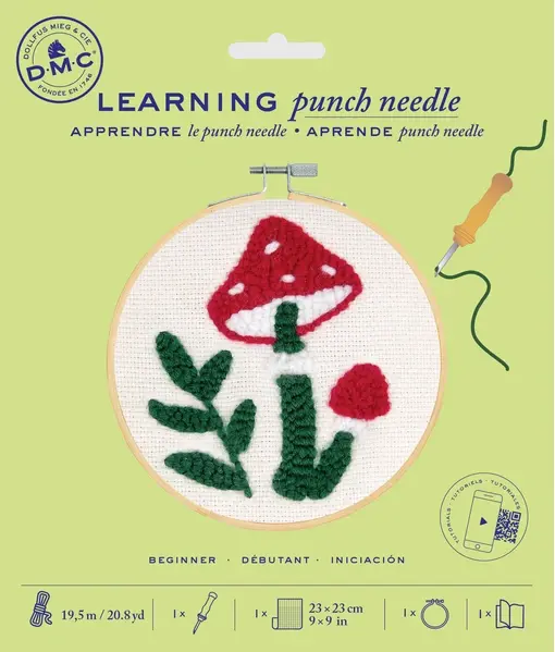DMC DMC Punch Needle Starter Kit MUSHROOM