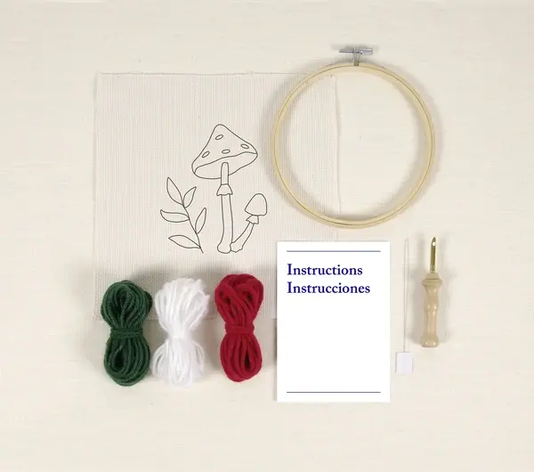 DMC DMC Punch Needle Starter Kit MUSHROOM