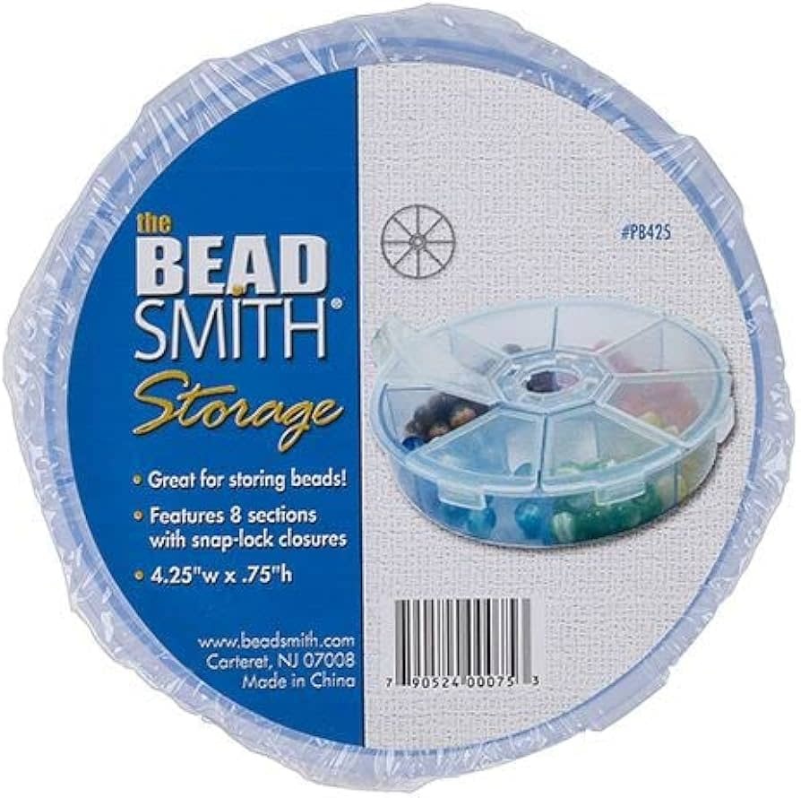 BeadSmith Round Storage Container 4¼"