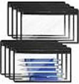 Clear Vinyl Zipper Case 8.5” x  5”
