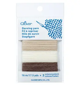 Clover Clover Darning Yarn Asst BEIGES