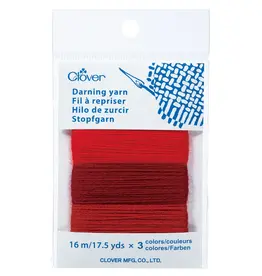 Clover Clover Darning Yarn Asst REDS