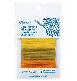 Clover Clover Darning Yarn Asst YELLOWS