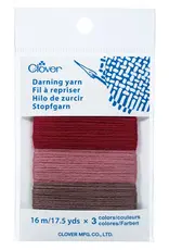 Clover Clover Darning Yarn Asst ROUGE