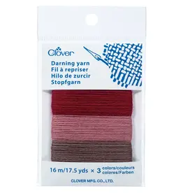Clover Clover Darning Yarn Asst ROUGE