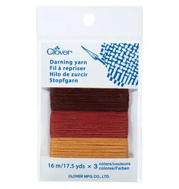 Clover Clover Darning Yarn Asst EARTH