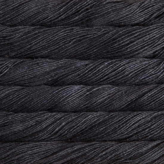 Malabrigo Yarn Malabrigo Silky Merino 195 BLACK