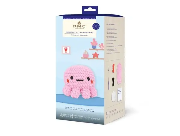 DMC DMC Amigurumi Kit OLLIE OCTOPUS