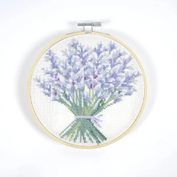DMC DMC Cross Stitch Kit LAVENDER BOUQUET