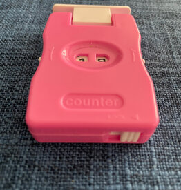 knitters pride Clicking Row Counter PINK