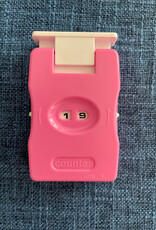 knitters pride Clicking Row Counter PINK