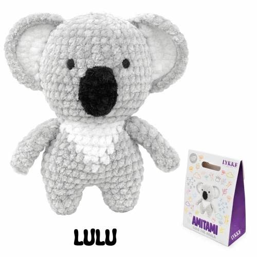 LYKKECRAFTS Amitami Crochet Kit LULU THE KOALA