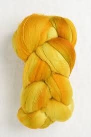 Malabrigo Yarn Malabrigo Nube Roving 35 FRANK OCHRE