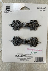 Elan Norwegian Style Pewter Clasp 5636