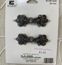 Elan Norwegian Style Pewter Clasp 5636