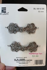 Elan Norwegian Style Pewter Clasps 5615
