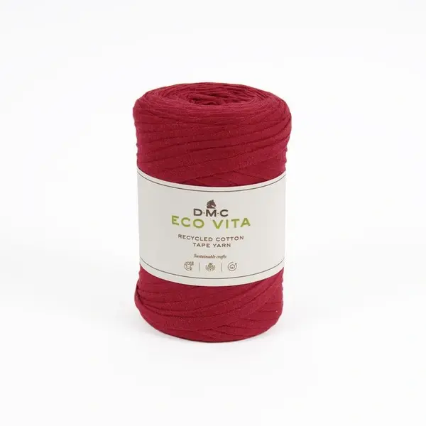 DMC Eco Vita Recycled Cotton Tape 5 SCARLET