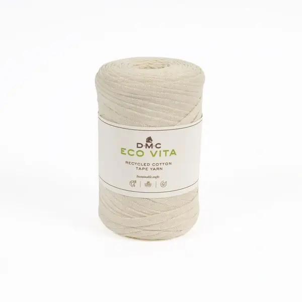 DMC Eco Vita Recycled Cotton Tape 103 NATURAL