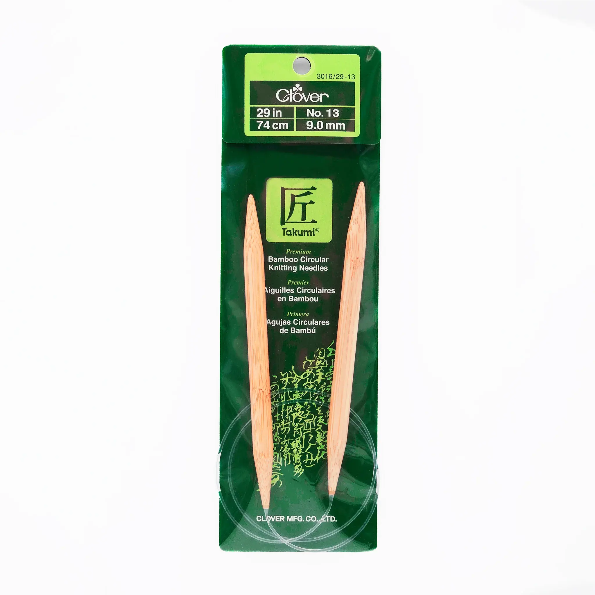 Bryson Clover Takumi BAMBOO 29" Circular US 13 9 mm