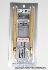 Crystal Palace 26" Circular Bamboo Needles US 19 15.6 mm
