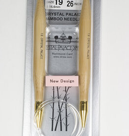Crystal Palace 26" Circular Bamboo Needles US 19 15.6 mm