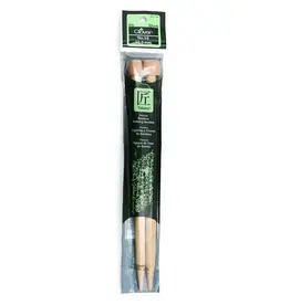 Clover Clover Takumi Bamboo 9" Single Point US 15 10 mm