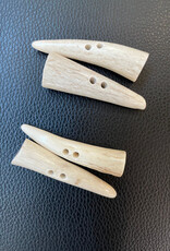 Natural Antler Toggle Button 55 mm