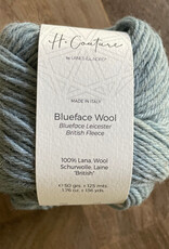 LAINES DU NORD H Couture Blueface Wool 12 AQUA