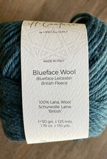 LAINES DU NORD H Couture Blueface Wool 8 TEAL