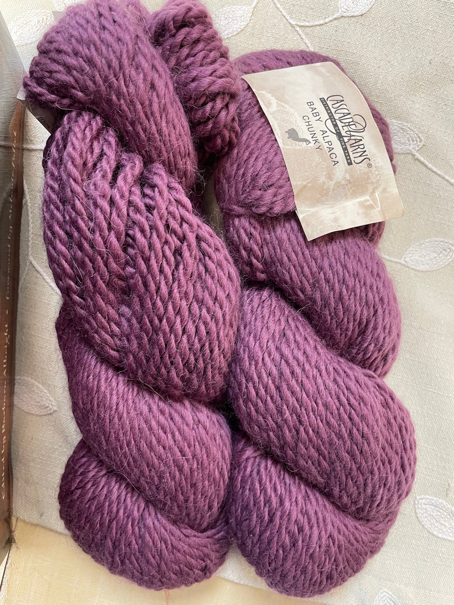 Cascade Cascade Baby Alpaca Chunky 648 DARK PLUM