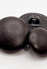Bennos Leather Button Dark Brown 20 mm