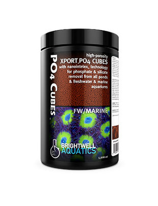 BrightWell Aquatics Xport-PO4 - Ferric Oxide doped, Phosphate-adsorption Media (1000mL) Brightwell Aquatics