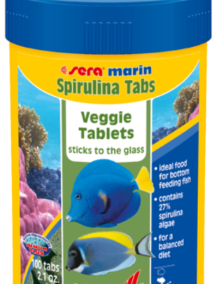 Spirulina Stick-On Veggie Tabs (2.1 oz) - Sera