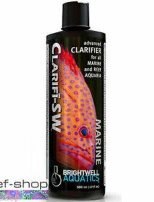 BrightWell Aquatics Clarifi-SW Saltwater Aquarium Clarifier (500ml) - Brightwell Aquatics