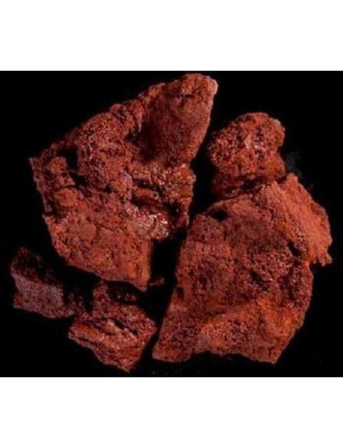 CaribSea Red Lava Rock 2 lb - CaribSea