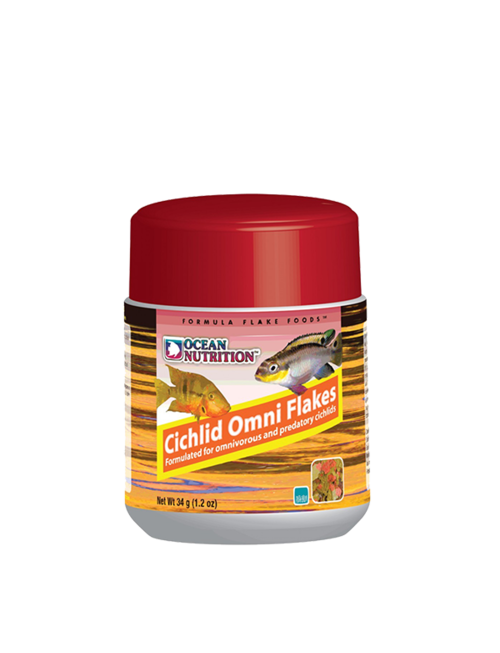 Ocean Nutrition Cichlid Omni Flake Food (1.2oz) - Ocean Nutrition