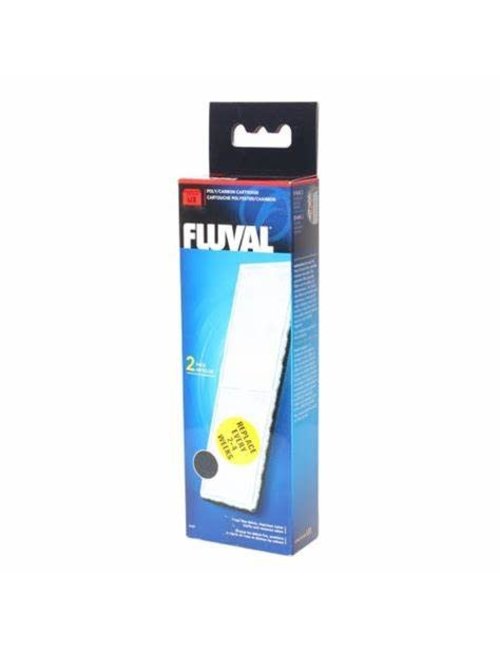 U3 Filter Poly/Carbon Filter Cartridge (2pk) - Fluval