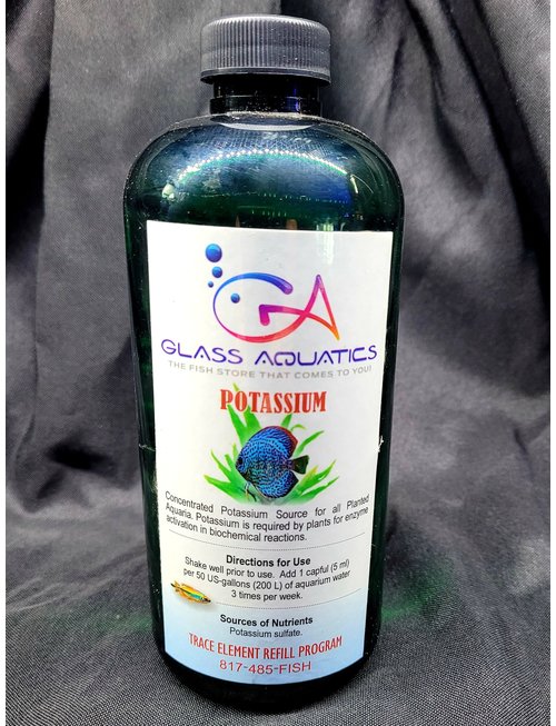 Glass Aquatics Potassium Source Supplement (16oz) Glass Aquatics