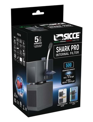 Sicce Syncra Shark Pro 500 Internal Filter (132 gph) - Sicce