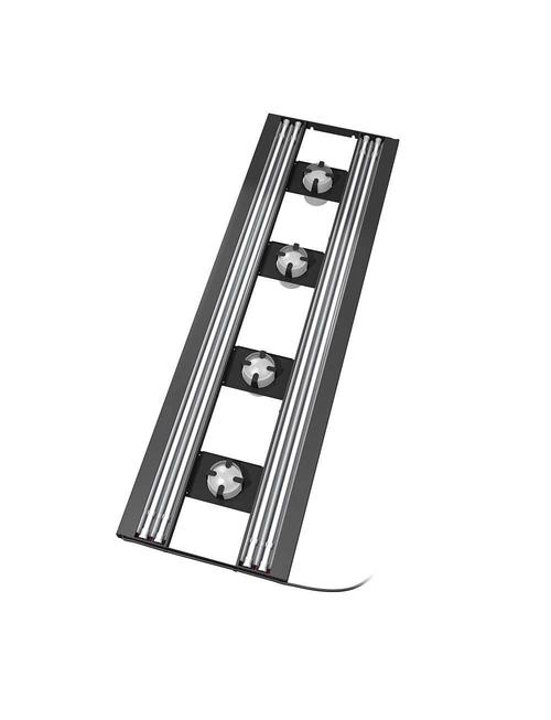 Aquatic Life 61 Hybrid T5 4 Lamp Fixture With Led Mounting System T5ho Hybrid Light Fixture With Led Mounting System 61 Aquatic Life
