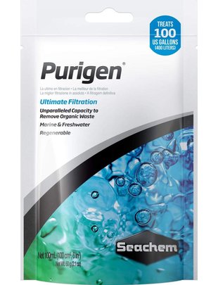 Seachem Purigen Chemical Filter Media (100ml bag) - Seachem